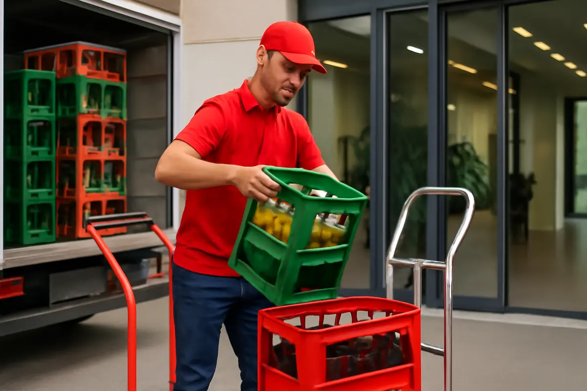 Consegnare bibite alle aziende: ecco il dettaglio che rende il servizio più veloce
