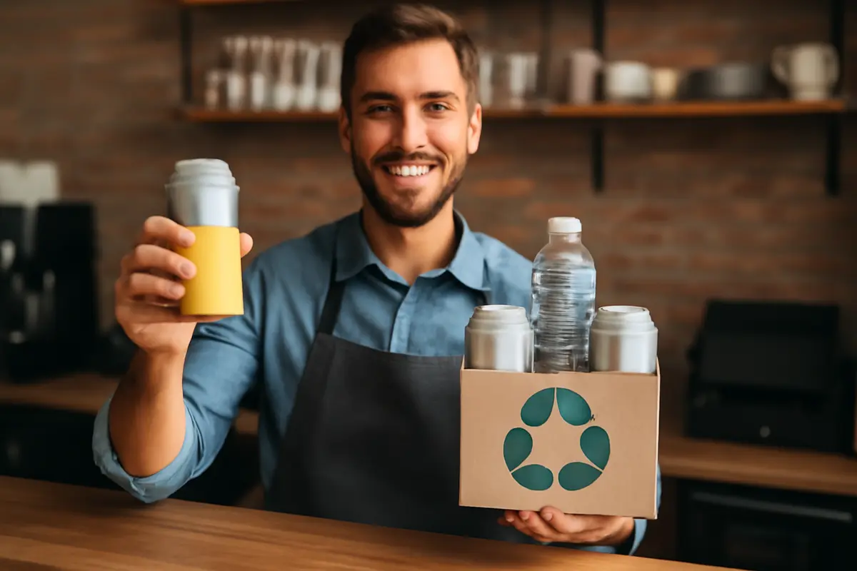 Perché scegliere soft drink con packaging sostenibile? Il vantaggio pratico per la tua attività