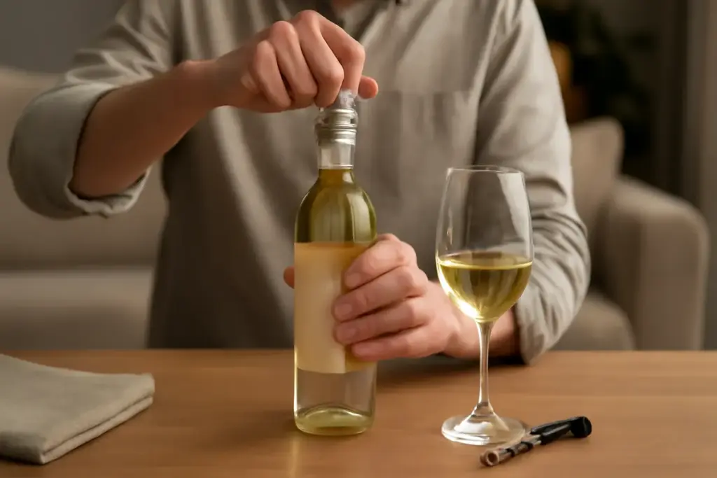 Perché alcuni vini hanno il tappo a vite? Il vantaggio pratico che nessuno ti dice