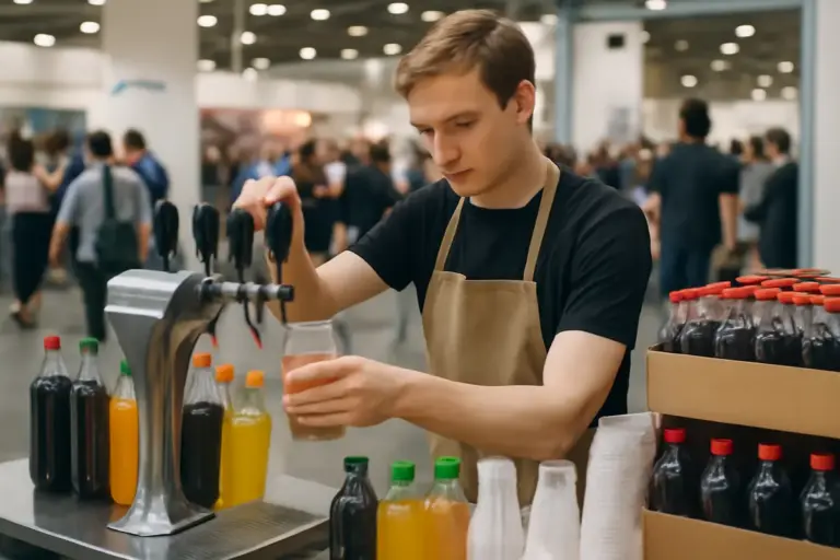 Fornire bibite durante eventi e fiere: i consigli pratici per non restare mai senza stock