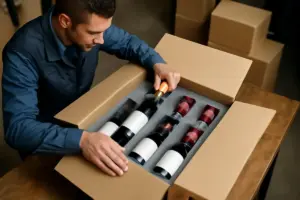 Come avviene il trasporto sicuro di vini e spumanti: la tecnica utilizzata dai professionisti