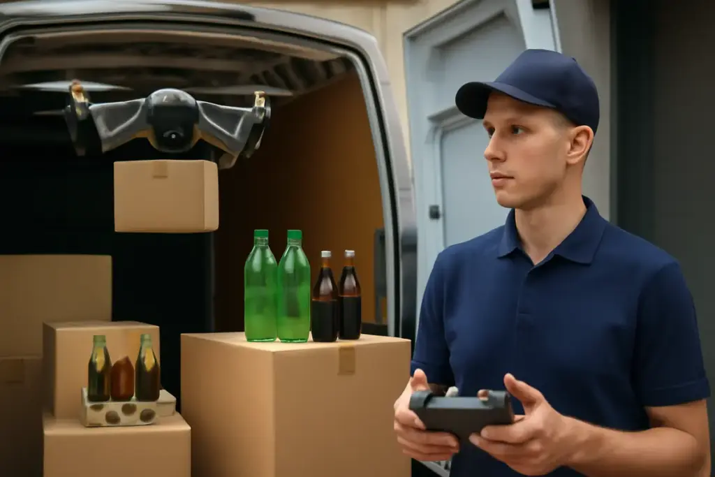 Nuove tecnologie nella distribuzione beverage: come ottimizzano costi e tempi di consegna?