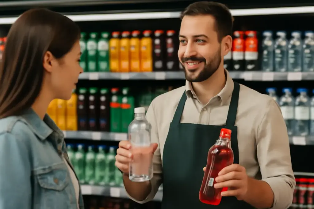 Bevande a ridotto contenuto calorico e vendita: la scelta che amplia il target senza complicazioni